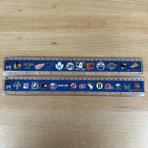 Vintage Pentech NHL Ruler 1994 Official Western Conference & Eastern Conference